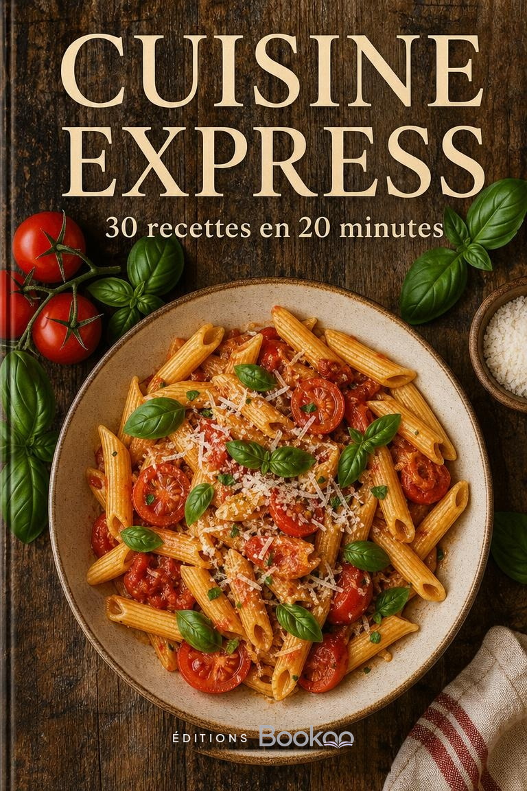 Ebook « Cuisine express — 30 recettes en 20 minutes »